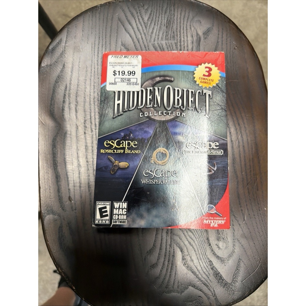 Hidden Object Collection (Windows/Mac CD-ROM) 3 Games 2 Sealed Games PopCap